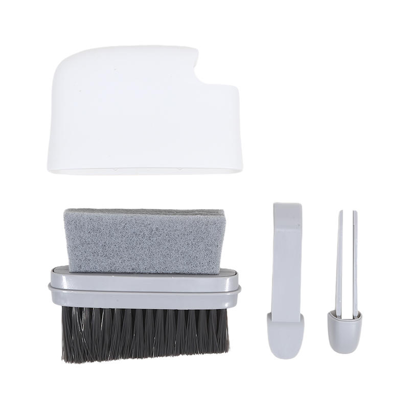 2 In 1 Window Rail Cleaning Brush Door Groove Hair Grip Brushes Multifunction Windows Slot Sliding Household Kitchen Accessories