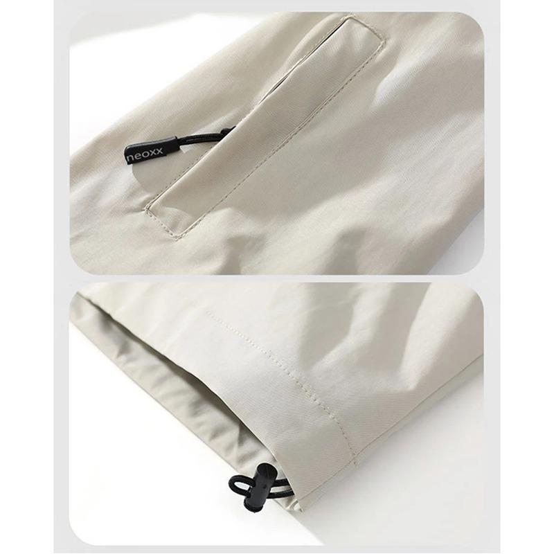 Women Thick Sports Pants Sets Winter Warm Windproof Hooded Jacket Elastic Waist Sweatpants Two Piece Set Outdoor Waterproof Clothes