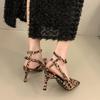 New Style Popular Spring Designer Pointed Toe Women Pumps Wedges High Heels Female Party Prom Slingback Shoes Zapatos De Mujer