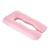 U Shaped Maternity Pregnancy Body Pillow Pillowcase Pink