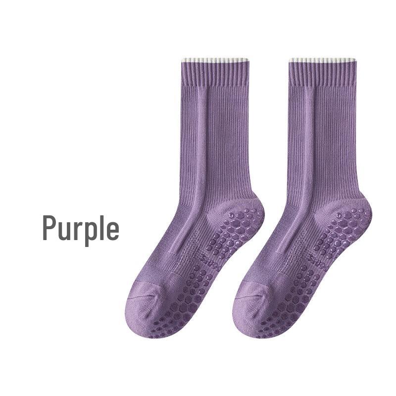 Junbie Women s Pilates Yoga Grip Socks (4-Pack)