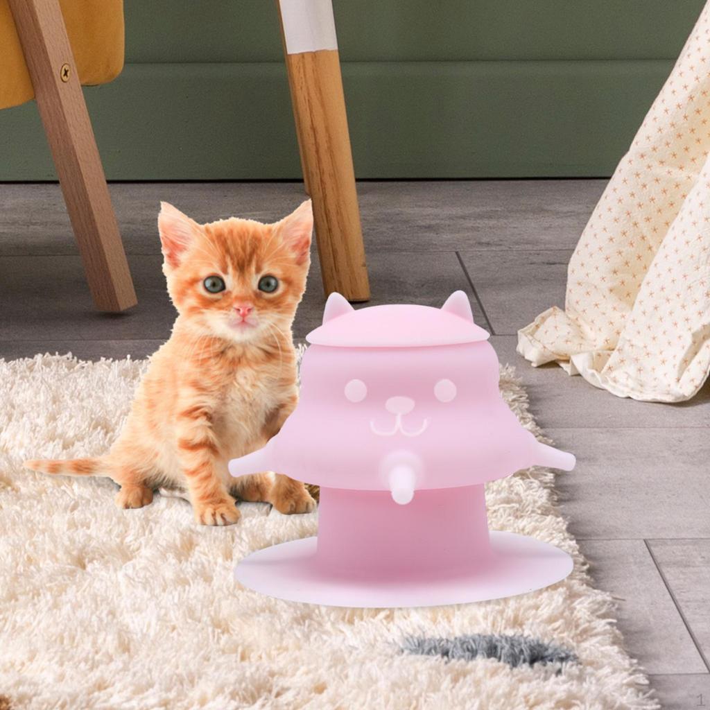 Puppy Milk Feeder ,Nursing Station 4 Nozzles Newborn Pet Feeding Bowl for Whelping