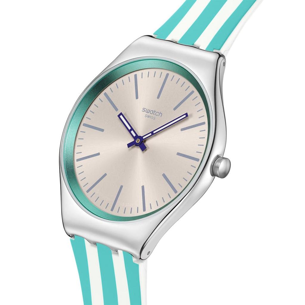 Swatch Beach Hour SYXS160 Green Watch,