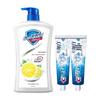 3D White Toothpaste & Safeguard Shower Gel Bundle