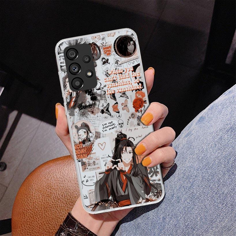 Mo Dao Zu Shi MDZS Manga Phnoe Case for Samsung Galaxy A17 A37 A57 A16 A26 A36 A56 A15 A14 A13 A55 A54 A53 A35 A34 A33 A25 A24 A