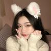 Animal Faux Fur Cat Ears Headbands with Bells Lovely Flexible Hair Accessory Halloween Cosplay Costume Party Dress Girls Women