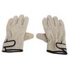 Cowhide Leather Gloves Durable Insulation Leather Gloves BBQ Camping Driving Gloves for Welding