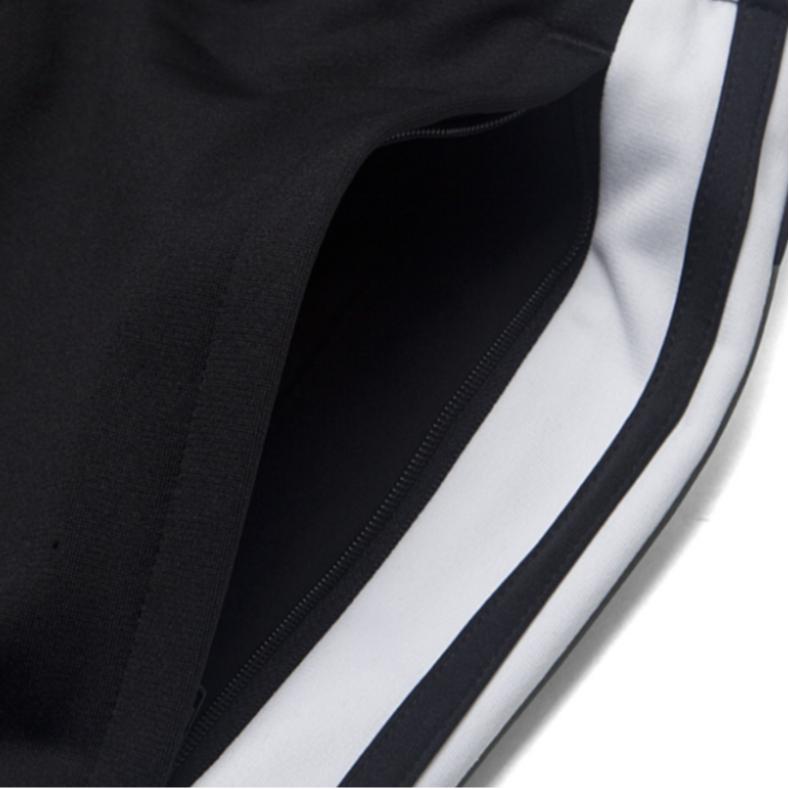 adidas Originals Color Block Striped Soft Comfortable Versatile Skin-Friendly Casual Pants Men Pants Black BR2232