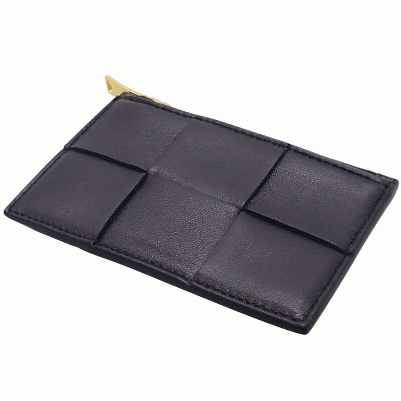 BOTTEGA VENETA  681010 VCQC Card Case Navy Calfskin mens