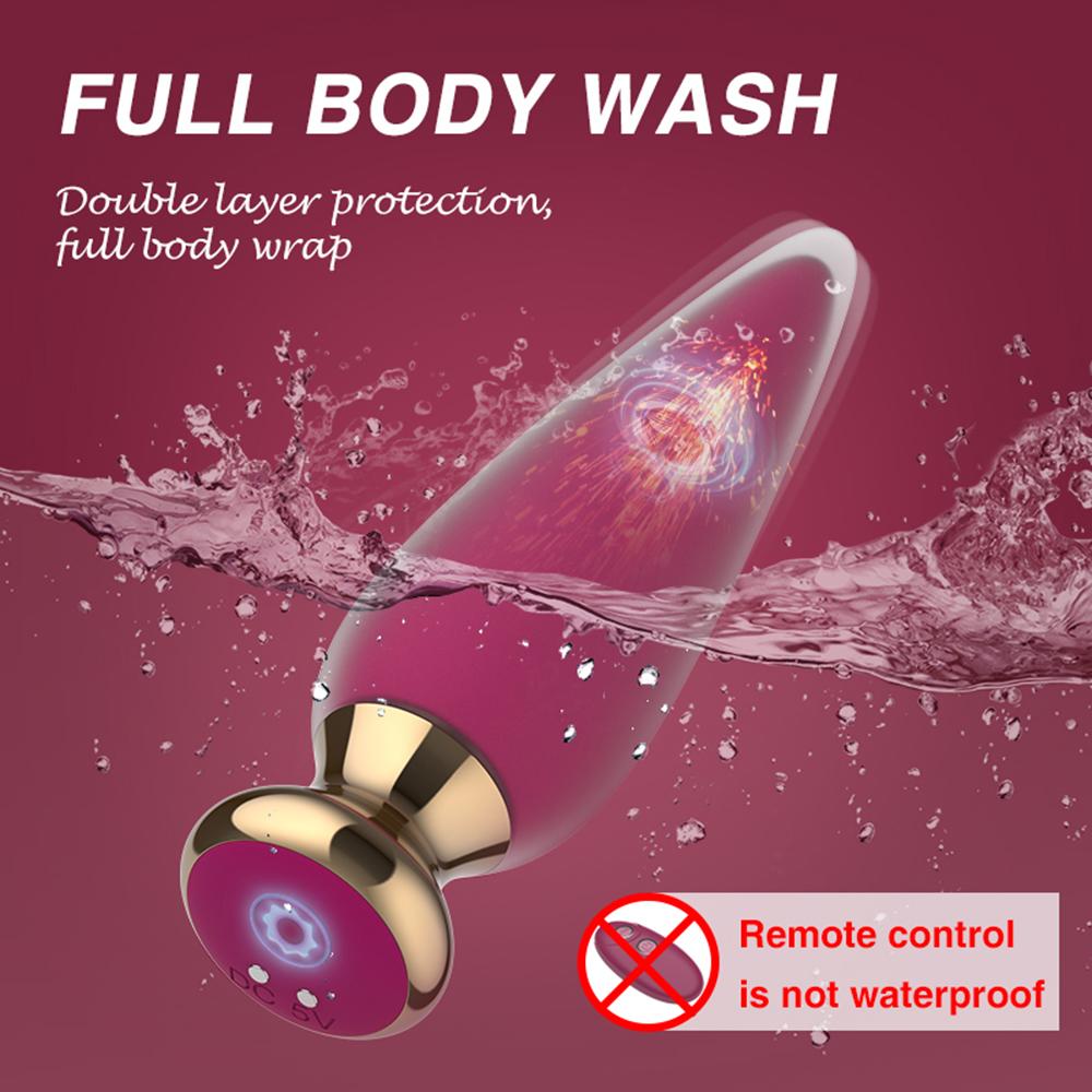 Anal Vibrator Wireless Remote Sex Toy for Men Women Anal Plug Male Prostate Massage Vagina G Spot Dildo Vibrator Anus Butt Plug