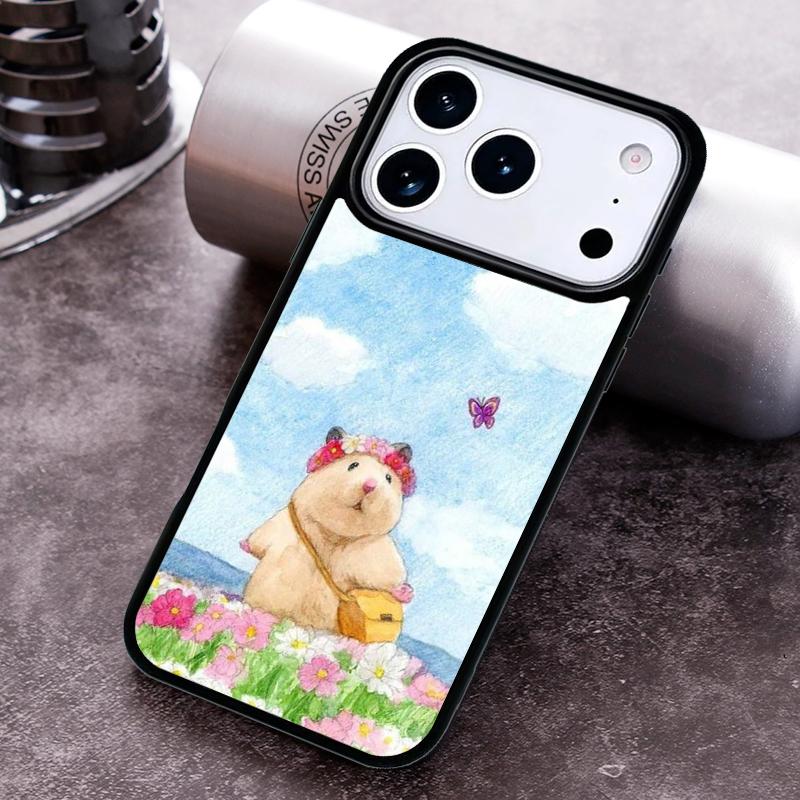 

Hamsters Phone Case for iPhone 17 16 15 Pro Max Air 14 13 12 11 Plus Shockproof Cover iPhone 14 Pro