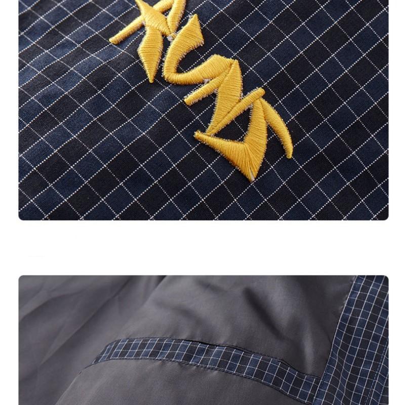 Spring Men's Outdoor Sports Single-layer Embroidered Storm Jacket Windproof Waterproof Breathable Mountaineering Clothing Couple Coat