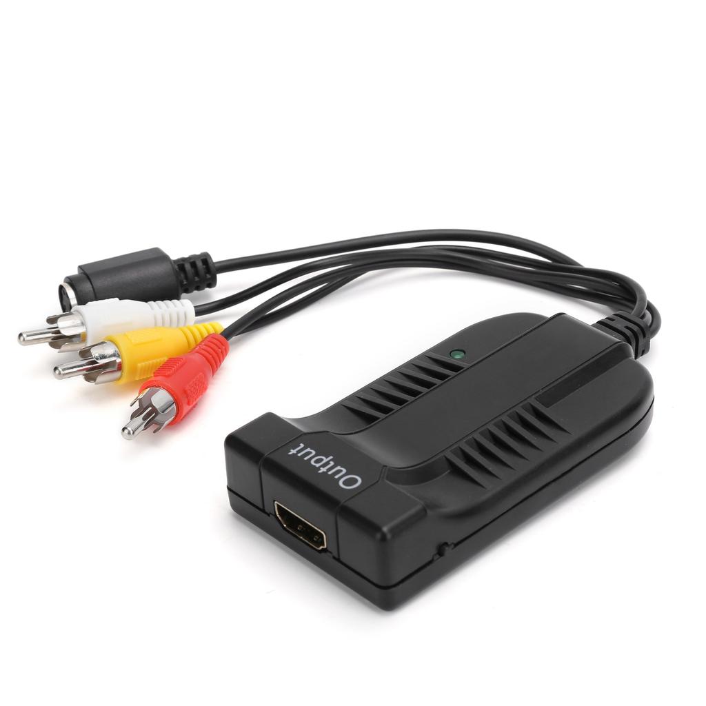 Z51B CVBS SVIDEO To HDMI Converter Adapter Support 720P 1080P High Resolution Plug and Play