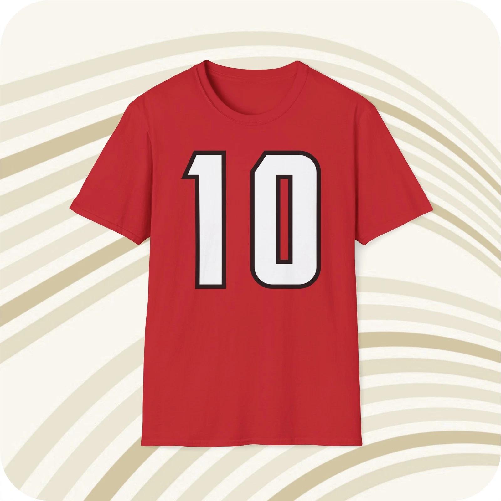 

Throwbackmax Cooper Kupp EWU Eagles #10 NCAA Jersey T shirt - Front & Back Print 3XL