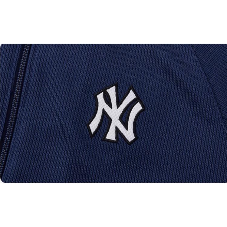 New Era X MLB New York Yankees Casual Team Logo Patch Embroidered Stand Collar Loose Jacket Unisex Jackets 14529330