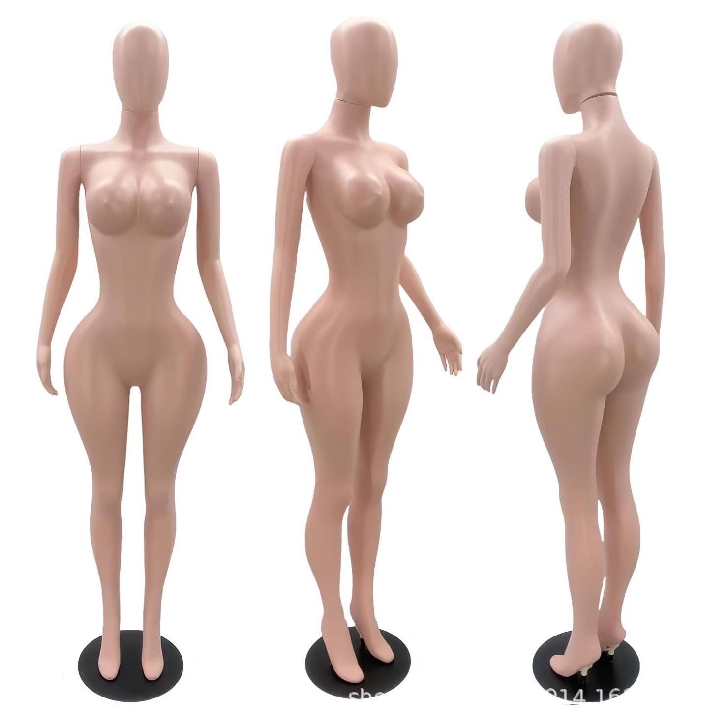 Plus Size African American Brazilian Curvy Female Mannequins BP04