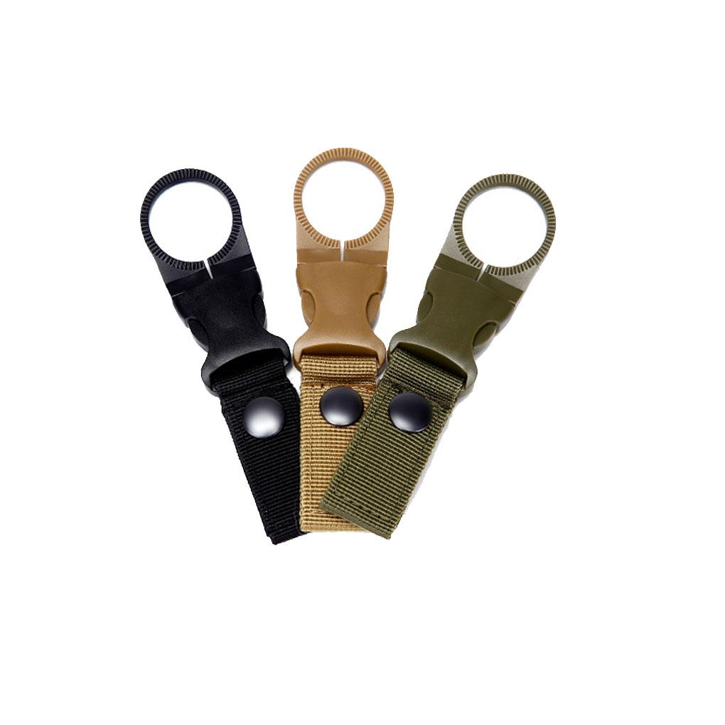 Uchwyt na butelkę do picia montowany na pasku Kemping Piesze wędrówki Podróże Plecak Uchwyt na butelki Klamry szybkiego zwalniania Sprzęt outdoorowy