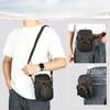 Genuine Leather Men's Waist Bag Single-shoulder Crossbody Bag Men's Waist Bag