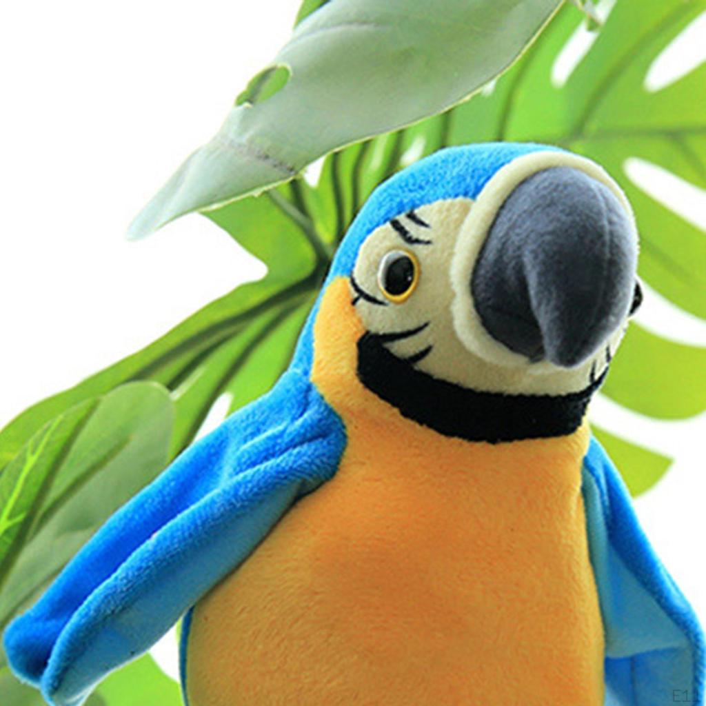 22cm Plush Toys Stuffed Bird Doll Repeat Speaking Talking