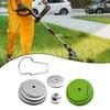 Lawn Maintenance 8*8*3cm Lithium Battery Mower Compatible Mower Base Kit Plastic Aluminum Base Easy Installation