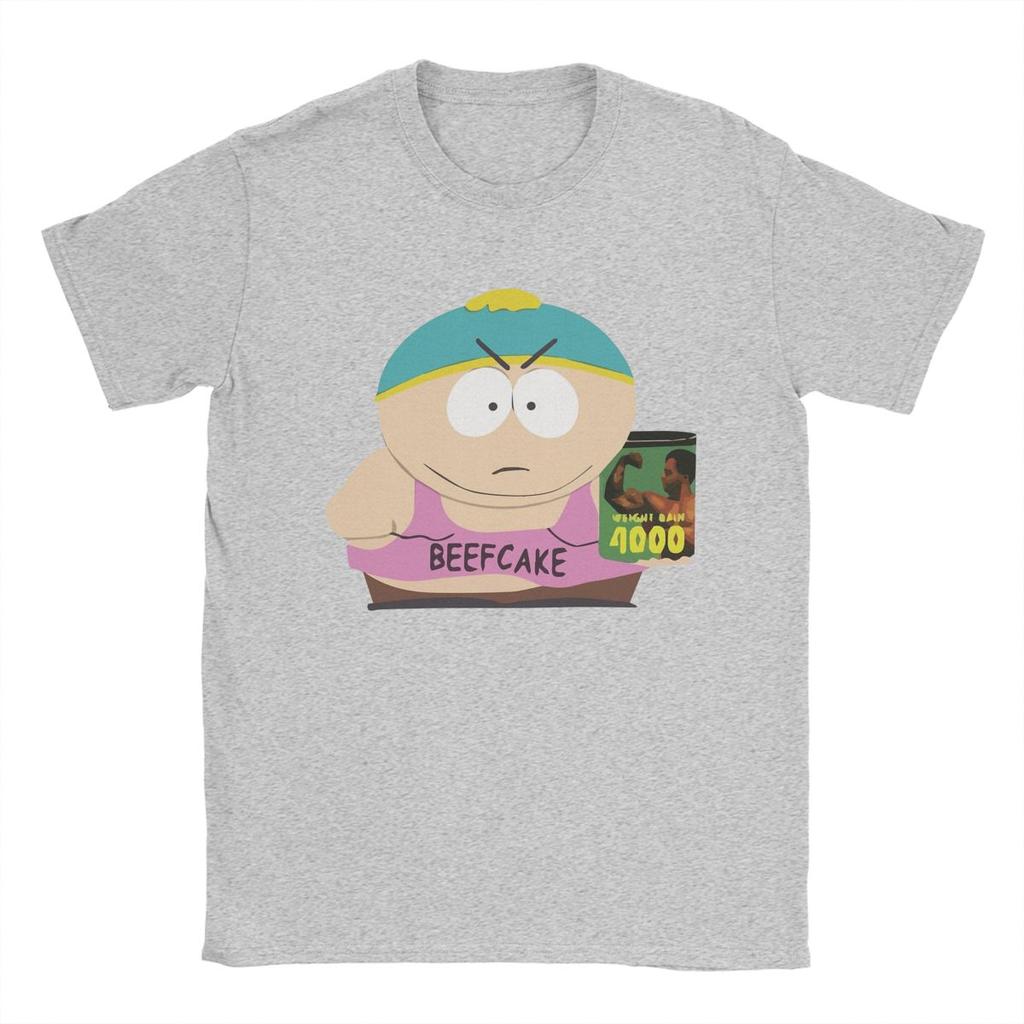 Novelty BEEFCAKE 4000 Southparks T-Shirts Men Round Neck Cotton T Shirts Short Sleeve Tee Shirt Plus Size Tops