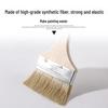 Soft Bristle Wool Brush - Non-Shedding Brush for Paint, Coating, Barbecue & Baking