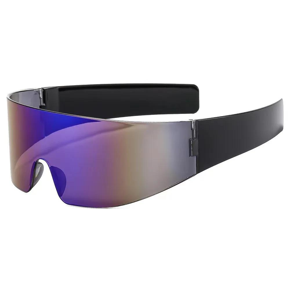 Nowe Bezramkowe Okulary Przeciwsłoneczne Jednoczęściowe Damskie Męskie Projektant Moda Okulary Słoneczne Outdoorowe Okulary do Kolarstwa UV400 Okulary Słoneczne