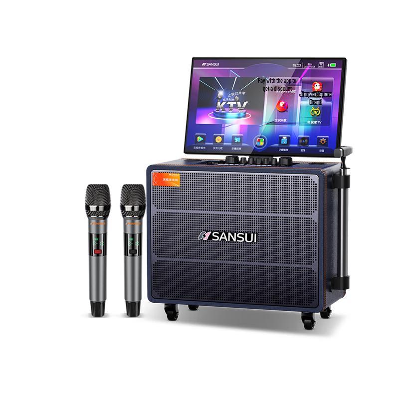 SANSUI Système de Son Portable KTV & Karaoké d'Extérieur