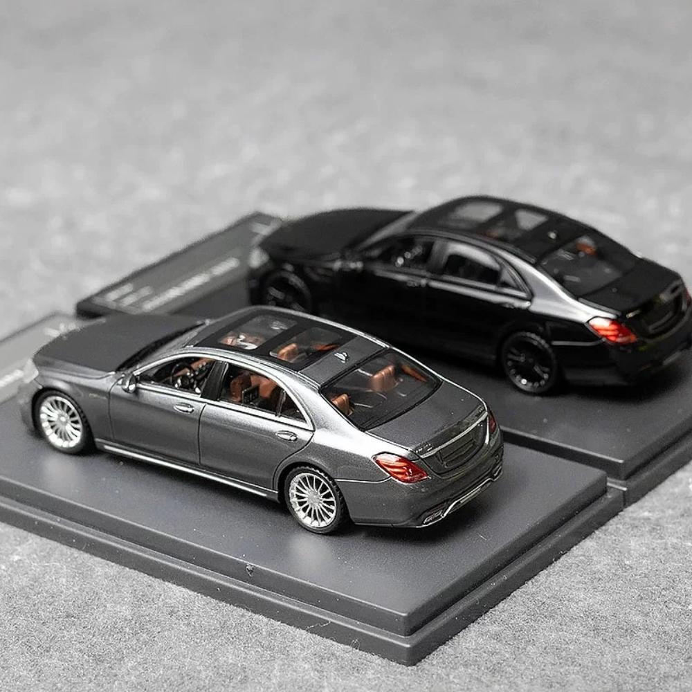 KING MODEL 1:64 S65 W222 Black Color Dieacast Model Car