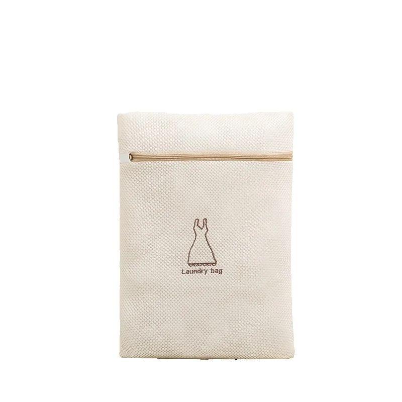 1/7PCS Thicken Laundry Bags Exquisite Embroidery Durable Mesh Wash Bag Machine Wash Protect Clothes High Quality Sandwich Fabric