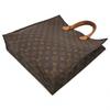 Auth LOUIS VUITTON Monogram Sac Plat Tote Bag Handbag PVC Canvas M51140 lv3622bf