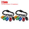 10/1pcs Hex Shank Screwdriver Bits Carabiner Hexagon Sleeve Extension Rods Holder Keychain for Quick Release Impact Driver Drill