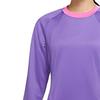 Jordan Casual Sports Pullover Round Neck Long Sleeve Dress Women Dress Lavender-Pink DA1535-511