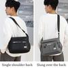 Men'S Messenger Bag Crossbody Shoulder Bags Men Small Sling Pack For Work Business Waterproof Oxford Packs Satchel Purse