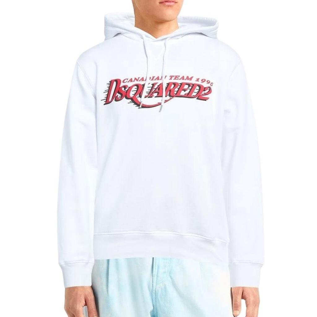 DSquared2 Mens Canadian Team Logo Cool Fit Hoodie