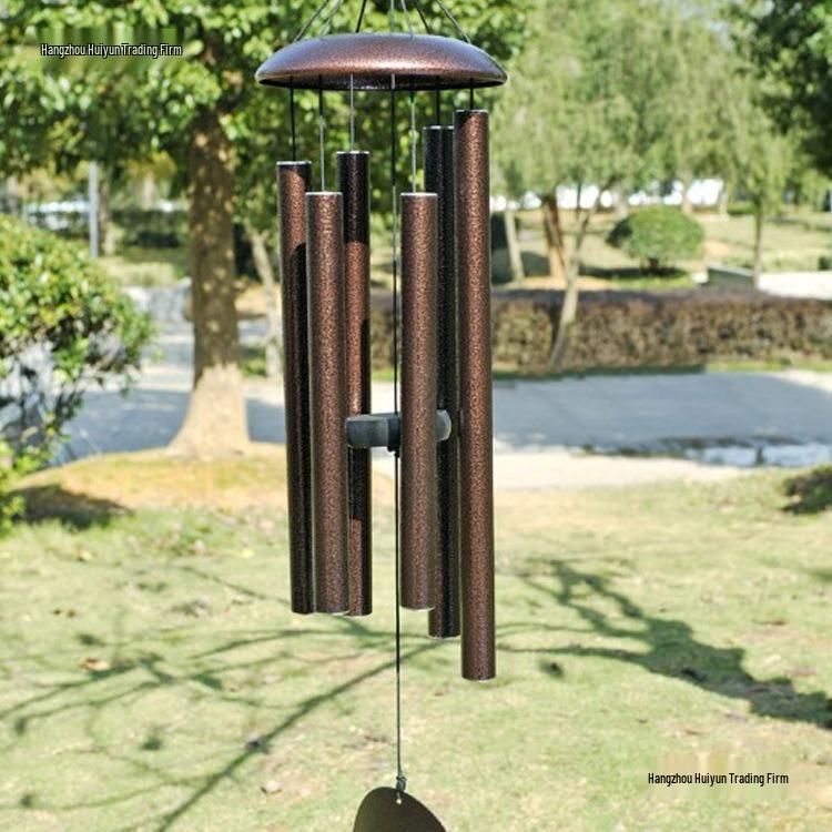 European & American Aluminum Tube Music Wind Chimes - Outdoor Metal Ornaments, 36/45 Inch