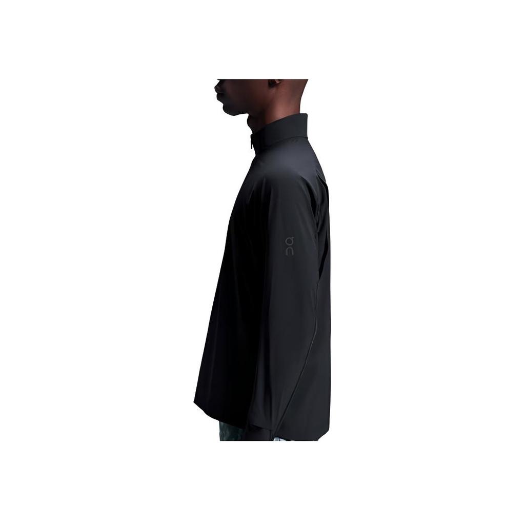 On Trail Breaker Trail Series Fashi Comfortable Soft Stand Collar Jacket Men Jacket Black 1ME30150553