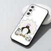 P-Pingu Penguin Funny Cut Phone Case For Samsung Galaxy A73,A72,A71,A70,A52,A51 Others Soft Black Cover