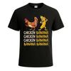T-SHIRT divertente CHICKEN BANANA AMANTE DEL POLLO NOVITÀ BATTUTA REGALO UOMO#039;S TEE TOP T-shirt Unisex