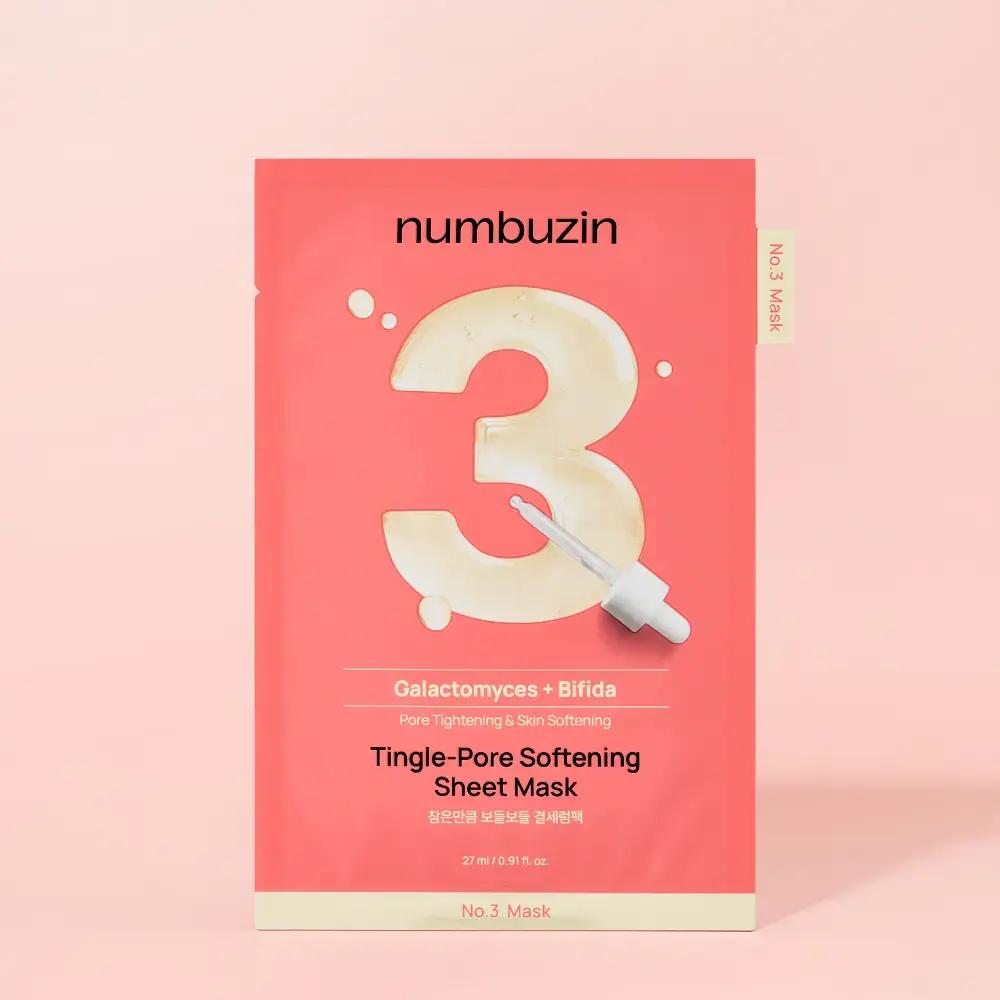 NUMBUZIN No.3 Tingle-Pore Softening Mask 27g*10EA