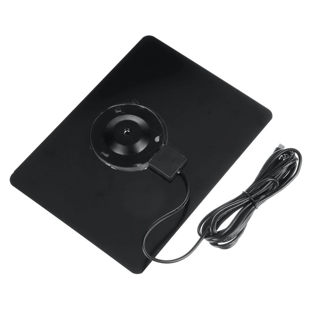 10W 5V Micro USB Solar Panel 2000mAh 360-degree Rotation Waterproof Wall Mounted Monocrystal