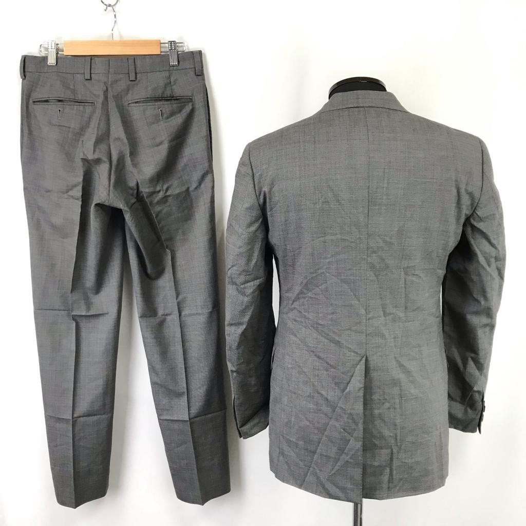 United Arrows Rhythm of Life Summer Suit Gray M 44 Jacket & Pants(USED)
