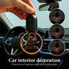 MXUI1 Car LED Acrylic Pendant Glowing Decor Rear View Mirror Accessories For BMW E36 E39 E87 E60 E46 E53 E90 F10 F20 F25 F30 X3 X5