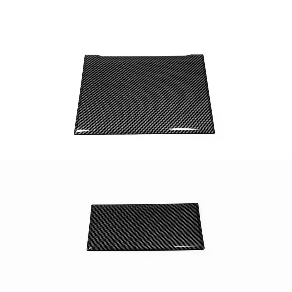 Fibra di carbonio per Toyota Sienna 2022 Accessori interni Auto Scatola del cambio Bracciolo Pannello Telaio Adesivo Decorativo Copertura