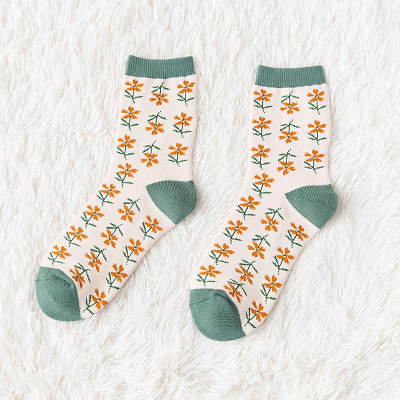 Women's Mid-calf Woolen Socks for Autumn and Winter, Fleece and Thickened Towel Socks for Winter, Long Calf Warm Socks for Autumn and Winter