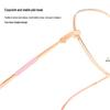 Danyang 32209 Women's Retro Pure Titanium Ultra-light Myopia Glasses for Small Faces