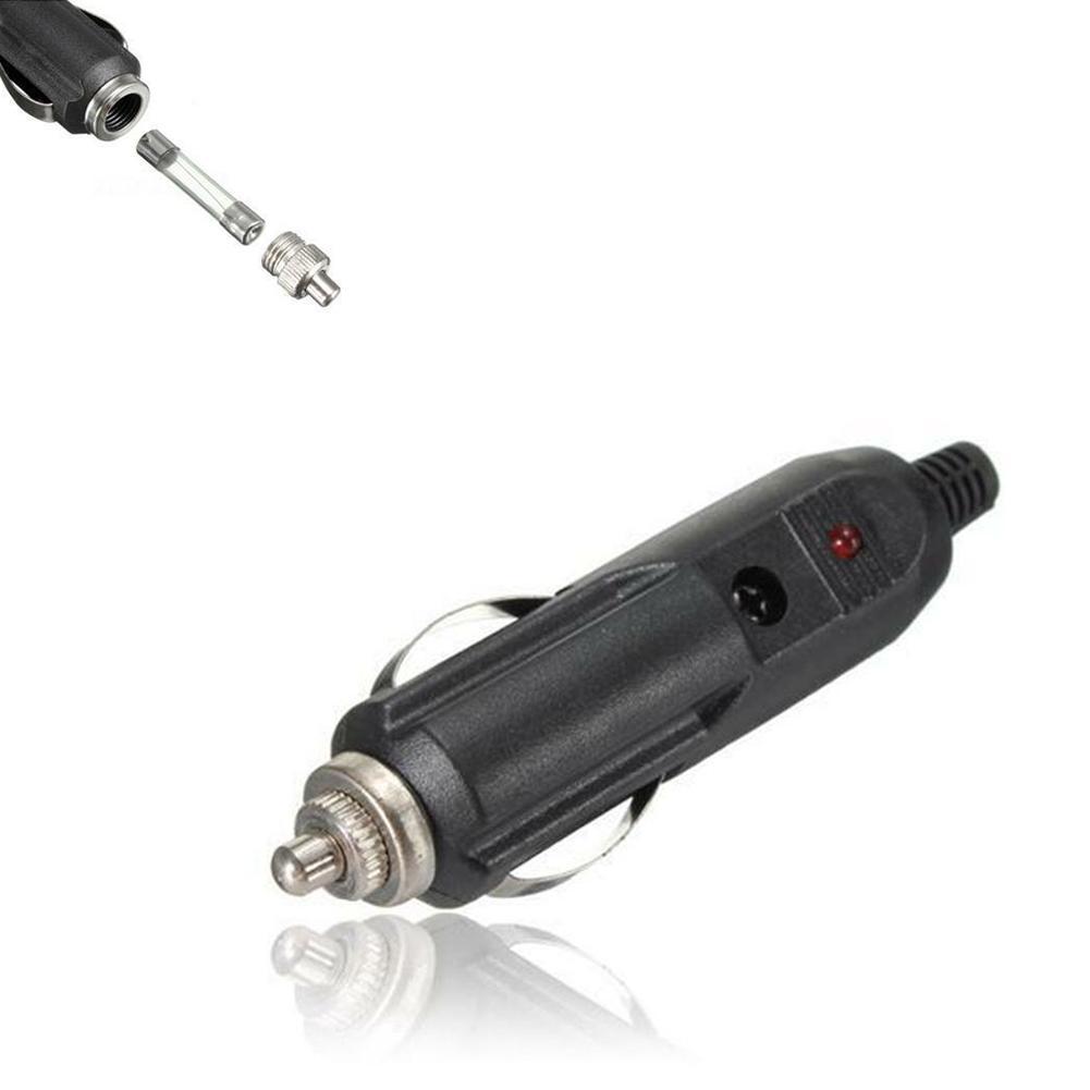 Car Lighter LED Socket Plug Connector Adapter 12V-24V LED Illuminated Adapter For RV Boats Trucks Accessories