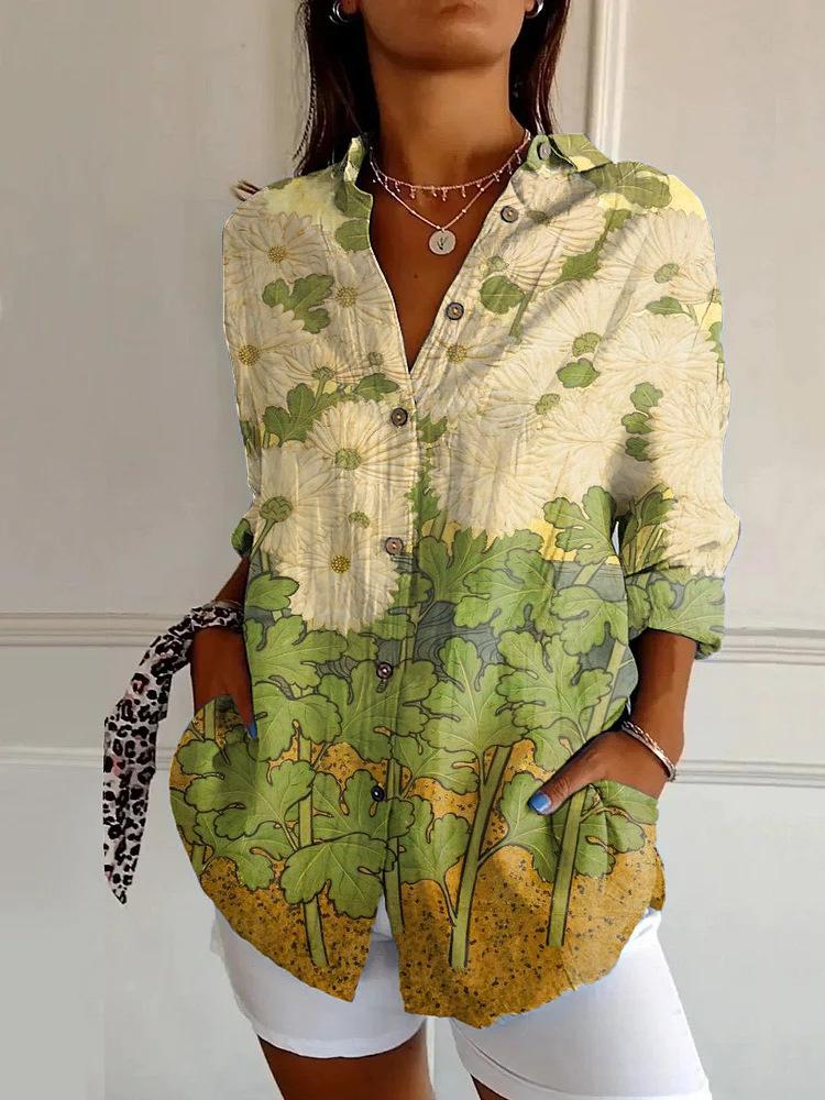 New Women's Long Shirt Women's Source Women's Casual Shirt, Long Shoulder Sleeves