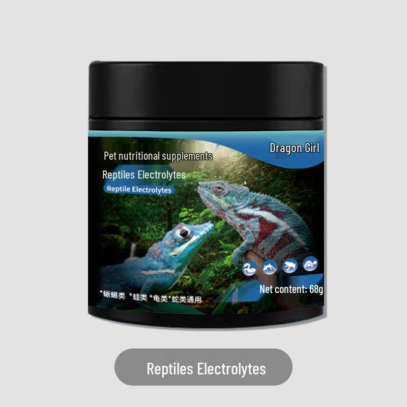 

Reptile Calcium & Vitamin D3 Powder for Tortoises and Lizards - Nutritional Supplement with Electrolytes.
