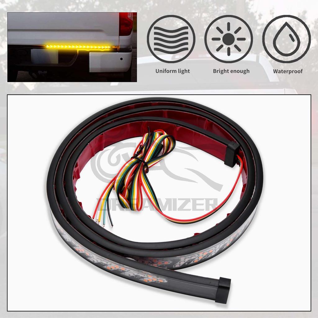 DC 12 24V Rot Gelb Pickup Blinker LKW Container Fracht Jeep Wohnmobil SUV Bremslichtleiste LED Rücklicht